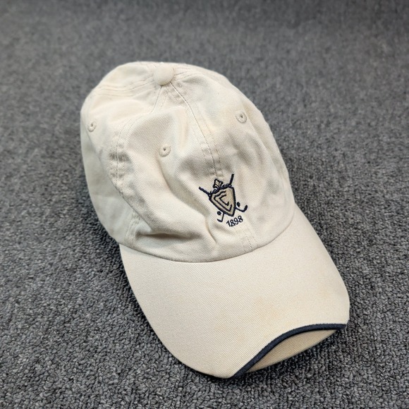 Imperial Vintage Style CC of Birmingham Golf Dad Hat OSFM Beige Country Club Cap — photo 2
